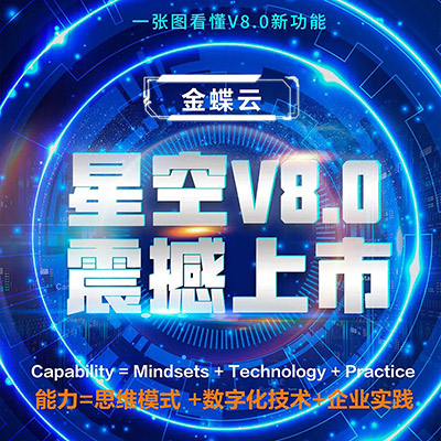 金蝶云星空V8.0震撼上市，乘“五力成長飛輪”強勢來襲